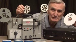 How to transfer older 8mm home movie film to DVD [upl. by Coffin]