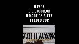 Home on the Range  Piano tutorial for my students [upl. by Bradan]