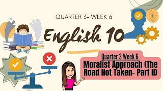 Q3 Moralist Approach in Literary Criticism EnglishTagalog Discussion [upl. by Buyse]