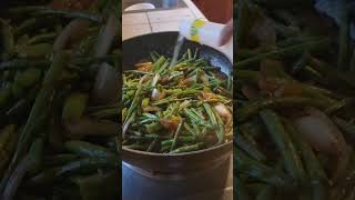 String beans stir fry no meat adobong sitawshortvideo lutongbhay [upl. by Meggy]