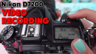 How to Record Video with Nikon D7200 Complete Guide [upl. by Jarita]