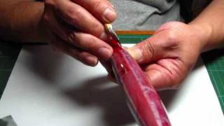 【GINEI Handmade Lure】190TOBIPENX  Coloring finishing process [upl. by Rosalinde]