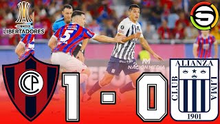 ANALISIS ⚽️ Cerro Porteño 1  0 Alianza Lima ⚽️ Grupo A Copa Libertadores 2024 [upl. by Anujra479]