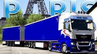 EURO TRUCK SIMULATOR 2 VR  EN ROUTE POUR PARIS [upl. by Press]