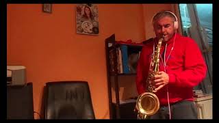 Carlos Santana Moonflower tenor sax [upl. by Katina]