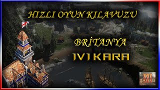 Hızlı Oyun Kılavuzu Britanya 1V1 Kara  Age of Empires III Definitive Edition [upl. by Einnahc]