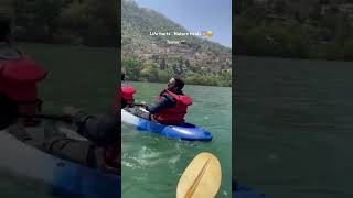 kayak kayaking watersport nature mountains trending trendingshorts ytshorts ytshortsindia [upl. by Ailegave3]