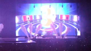 Jingle Bell Ball intro  Girls Aloud [upl. by Keemahs]