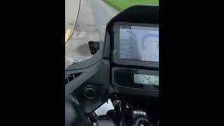 Honda NT1100 DCT 0100km acceleration [upl. by Uzial]