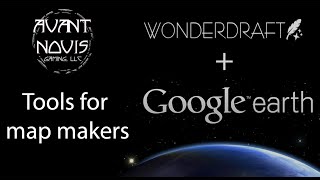 Wonderdraft  Google Earth a Map Making tool [upl. by Virgy]