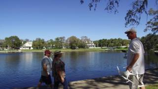 4k Tarpon Springs the drone flight Florida USA [upl. by Elocel]