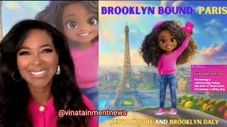 Kenya Moore Reacts To The Election Results As She Promotes Her New Book With Daughter Brooklyn 💕 [upl. by Auqinet]