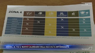 Andria al via il nuovo calendario della raccolta differenziata [upl. by Aeki985]