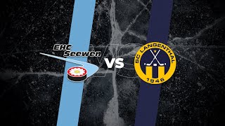 MyHockey League  EHC Seewen vs SC Langenthal [upl. by Anrahs]