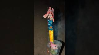 Parachute rocket pe lagaya maal firecrackers fireworks diwali fyp funny viralvideo 🫣😱😶‍🌫️ [upl. by Nikoletta696]