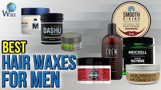 10 Best Hair Waxes for Men 2017 [upl. by Ainna]