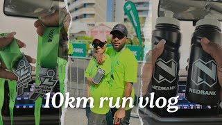 Nedbank CitiDash 10km run 🏃‍♀️  Namibian YouTuber  Mrs Trainer 🔥 [upl. by Supple593]