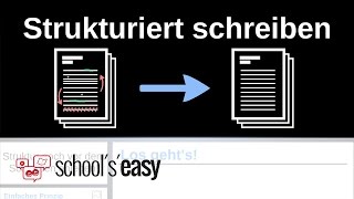Strukturiert schreiben  Das kann jeder [upl. by Messere535]