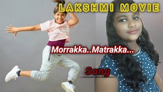 Morrakka MatrakkaCover Song  Lakshmi Tamil movieCSSamJkrisha [upl. by Atilem962]