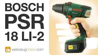 Dieser BestsellerAkkuschrauber wäre nicht meine erste Wahl Bosch PSR 18 Li2 HandsOn [upl. by Lauraine]