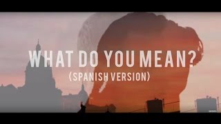 What do you mean spanish version  Dani Garcia Cover [upl. by Heyde]