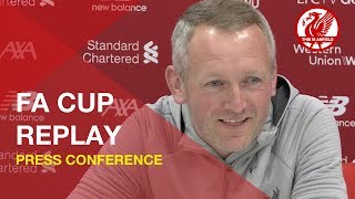 Liverpool vs Shrewsbury  Neil Critchley Press Conference [upl. by Rosane30]