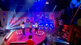 The Saturdays  Just Cant Get Enough Live  Blue Peter 11032009 [upl. by Llerdnad]