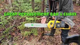 Upgrade Your Chainsaw With This Highquality 16 Inch Bar And Chain Replacement [upl. by Adneram]