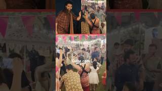 SSRajamouli Recreates the Energy of JrNTRs Aayudha Pooja Song at SriSimhas Wedding  Gulte [upl. by Nyladnarb]