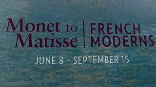 From Monet to Matisse French Moderns  Portland Museum [upl. by Meriel]