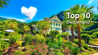 Top 10 MustSee Destinations in Switzerland  Lake Lucerne 🇨🇭 [upl. by Tartaglia]