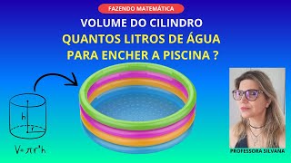 VOLUME DO CILINDRO [upl. by Truda]