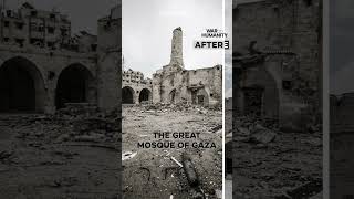 Destruction of Gaza The Great Mosque [upl. by Silisav]