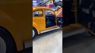 118 scale metal Volkswagen Beetle classic toy car with lights and engine sounds [upl. by Paddie168]