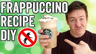 HOMEMADE MOCHA FRAPPUCCINO RECIPE [upl. by Arlena]