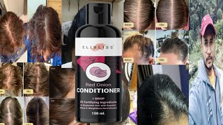 Elibliss Red Onion Conditioner  Honest Review [upl. by Atnohsal645]