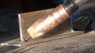 Harbor Freight MIG 170 Flux Core Welding 18 Steel [upl. by Aziza]