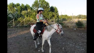 HORSE RIDING FIRST TIME DAY 1 [upl. by Hgieloj10]