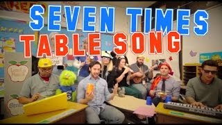 Seven Times Table Song Cups by Anna Kendrick Cover with Classroom Instruments [upl. by Aydiv]