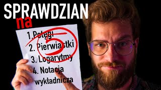 ✅Sprawdzian na 5❗️MEGA POWTÓRKA z potęgi pierwiastki logarytmy notacja wykładnicza [upl. by Ellett]