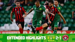 Extended Highlights  Yeovil Town 21 Truro City [upl. by Kinson3]