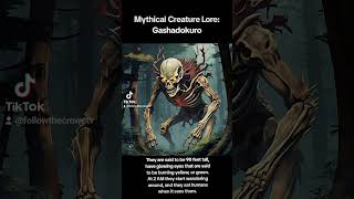 Mythical Creature Lore Gashadokuro Japanese folklore [upl. by Sialac]