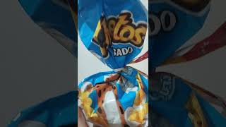 Cheetos real vs Doritos squish candy toys satisfying [upl. by Ralip]