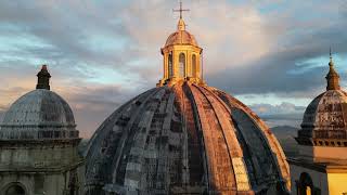 Video Drone 4K  Basilica di Santa Margherita  Montefiascone VT Vista Lago di Bolsena [upl. by Niamert441]