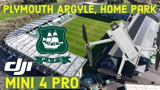 Drone Footage above Plymouth Argyle Home Park DJI mini 4 pro [upl. by Tricia549]