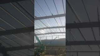 Z purlins installation [upl. by Doehne]