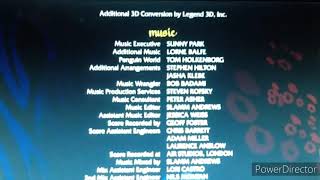 Madagascar 3 2012 End Credits Roll [upl. by Nidroj]