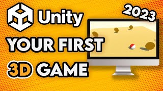 How To Make A Simple 3D Game with Unity  Complete Tutorial 2023 [upl. by Glynn]