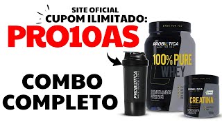 cupom de desconto whey protein probiótica [upl. by Vallery]