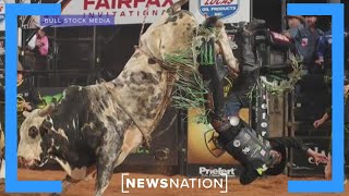 Bull rider JB Mauney purchases the bull that broke his neck ended his career  Morning in America [upl. by Wade116]